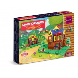 LOG HOUSE 87PC SET 