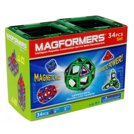 34PC Green/Purple Set