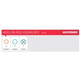 RAINBOW POLYGON 5PC ADD-ON SET