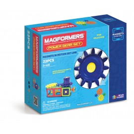 MAGNETS IN MOTION 22PC POWER GEAR SET